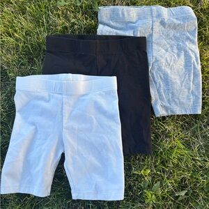 Tucker + Tate Toddler Shorts Trio - Black, Gray, White